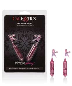 One Touch Micro Vibro Clamps - Pink