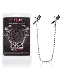 Nipple Play Silver Beaded Nipple Clamps