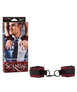 Scandal Universal Cuffs - Black/Red