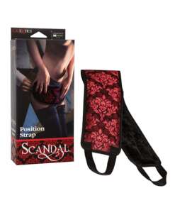 Scandal Position Strap - Black/Red