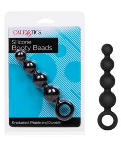 Calexotics Silicone Booty Beads - Black
