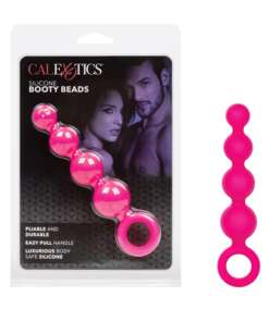 Calexotics Silicone Booty Beads - Pink