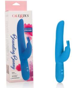 Posh Bounding Bunny - Blue