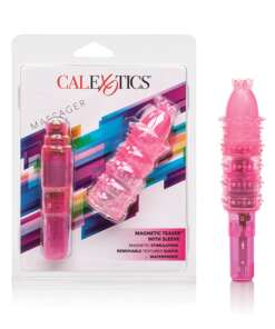 Magnetic Teaser w/Silicone Sleeve - Pink