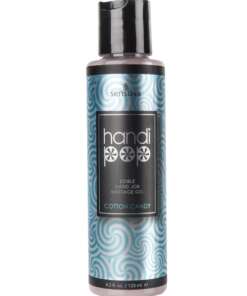 Handipop Hand Job Massage Gel - 4.2 oz Bottle Cotton Candy