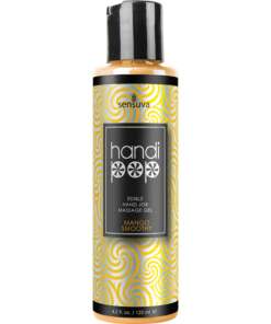 Handipop Hand Job Massage Gel - 4.2 oz Bottle Mango Smoothie