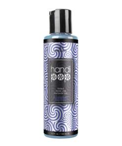 Handipop Hand Job Massage Gel - 4.2 oz Bottle Blueberry Muffin