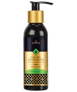 Sensuva Natural Water Based Personal Moisturizer - 4.23 oz Apple Candy