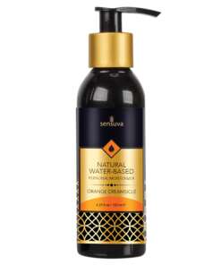 Sensuva Natural Water Based Personal Moisturizer - 4.23 oz Orange Creamsicle