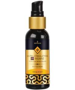 Sensuva Ultra Stimulating ON Insane Personal Moisturizer - 1.93 oz Butter Rum