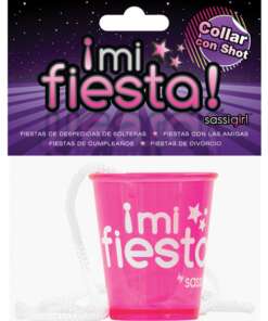 Mi Fiesta Collar con Shot by sassi girl - Pink