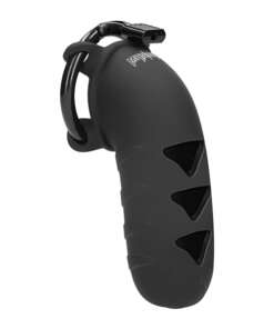 Shots Man Cage Chastity 5.3" Cock Cage Model 9 - Black