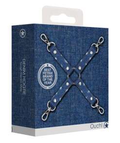 Shots Ouch Denim Hog Tie - Blue