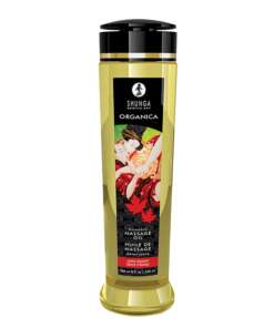 Shunga Organica Kissable Massage Oil - 8 oz Maple Delight