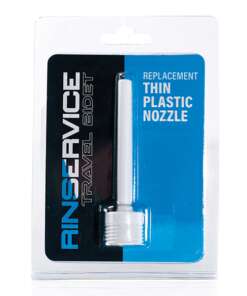 Rinservice Thin Plastic Nozzle for Bidet - White