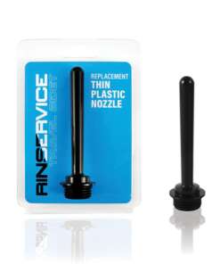 Rinservice Thin Plastic Nozzle - Black