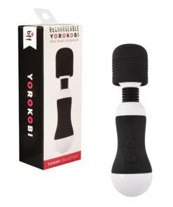 Yorokobi Mini Rechargeable Wand - Black