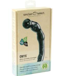 Sinclair Institute Select Onyx Glass Prostate Massager