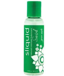 Sliquid Naturals Swirl Lubricant - 2 oz Green Apple
