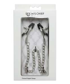 Sex & Mischief Chained Nipple Clamps