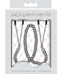 Sexperiments Tug On My Heart Nipple Clamps