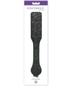 Sincerely Lace Paddle - Black