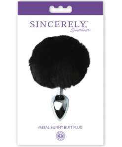 Sincerely Metal Bunny Butt Plug