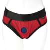Sportsheets Em.Ex. Contour Harness XXX-Large - Red