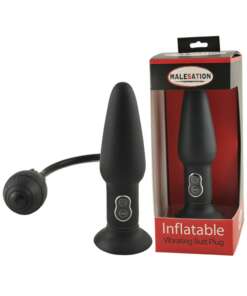 MALESATION Vibrating Inflatable Butt Plug