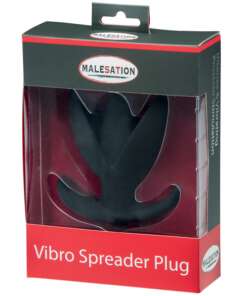 MALESATION Vibro Spreader Plug - Black