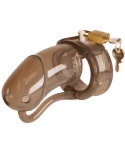 MALESATION Silicone Penis Cage Large - Smoke