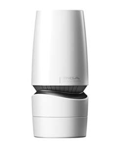 Tenga Aero Dial-Operated Suction Control Masturbator - Silver Ring