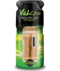 Vulcan Realistic Ass w/Vibration - Mocha