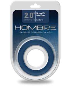 Hombre Snug Fit Silicone C Band - Navy