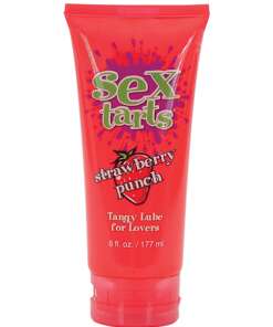 Sex Tarts Lube - 6 oz Strawberry Punch