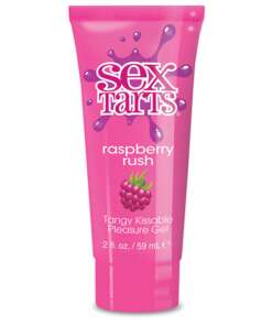 Sex Tarts Lube - 2 oz Tube Raspberry Rush