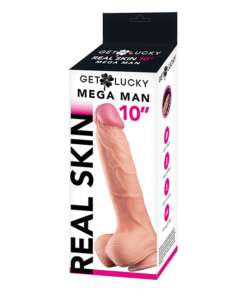 Get Lucky 10" Real Skin Series Mega Man - Flesh