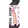 Get Lucky 8.3" Real Skin Series Vibrating - Flesh