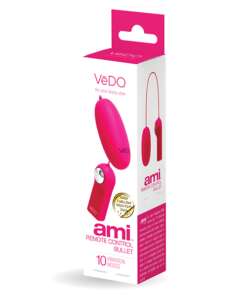 VeDO AMI Remote Control Bullet - Foxy Pink