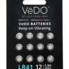 VeDO LR41 Batteries - 1.5V Pack of 12