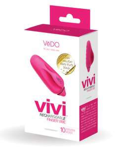 VeDO VIVI Rechargeable Finger Vibe - Foxy Pink