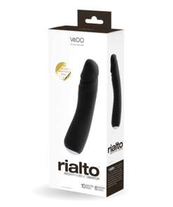 VeDo Rialto Rechargeable Vibe - Black Pearl