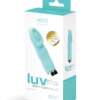 VeDO Luv Plus Rechargeable Vibe - Tease Me Turquoise