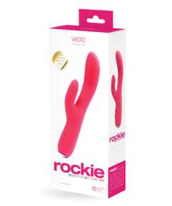 VeDO Rockie Rechargeable Dual Vibe - Foxy Pink