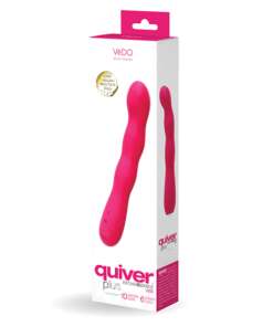 VeDO Quiver Plus Rechargeable Vibe - Foxy Pink
