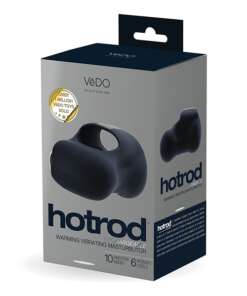 VeDo Hot Rod Rechargeable Warming Masturbator - Just Black