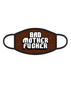 Wood Rocket Bad Mother Fucker 3-Ply Face Mask