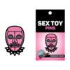Wood Rocket Sex Toy Bondage Mask Large Pin - Pink