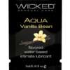 Wicked Sensual Care Water Based Lubricant - .1 oz Vanilla Bean