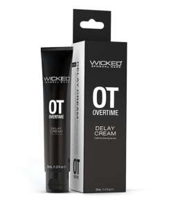 Wicked Sensual Care Overtime Delay Cream/Prolonger For Men - 1 oz